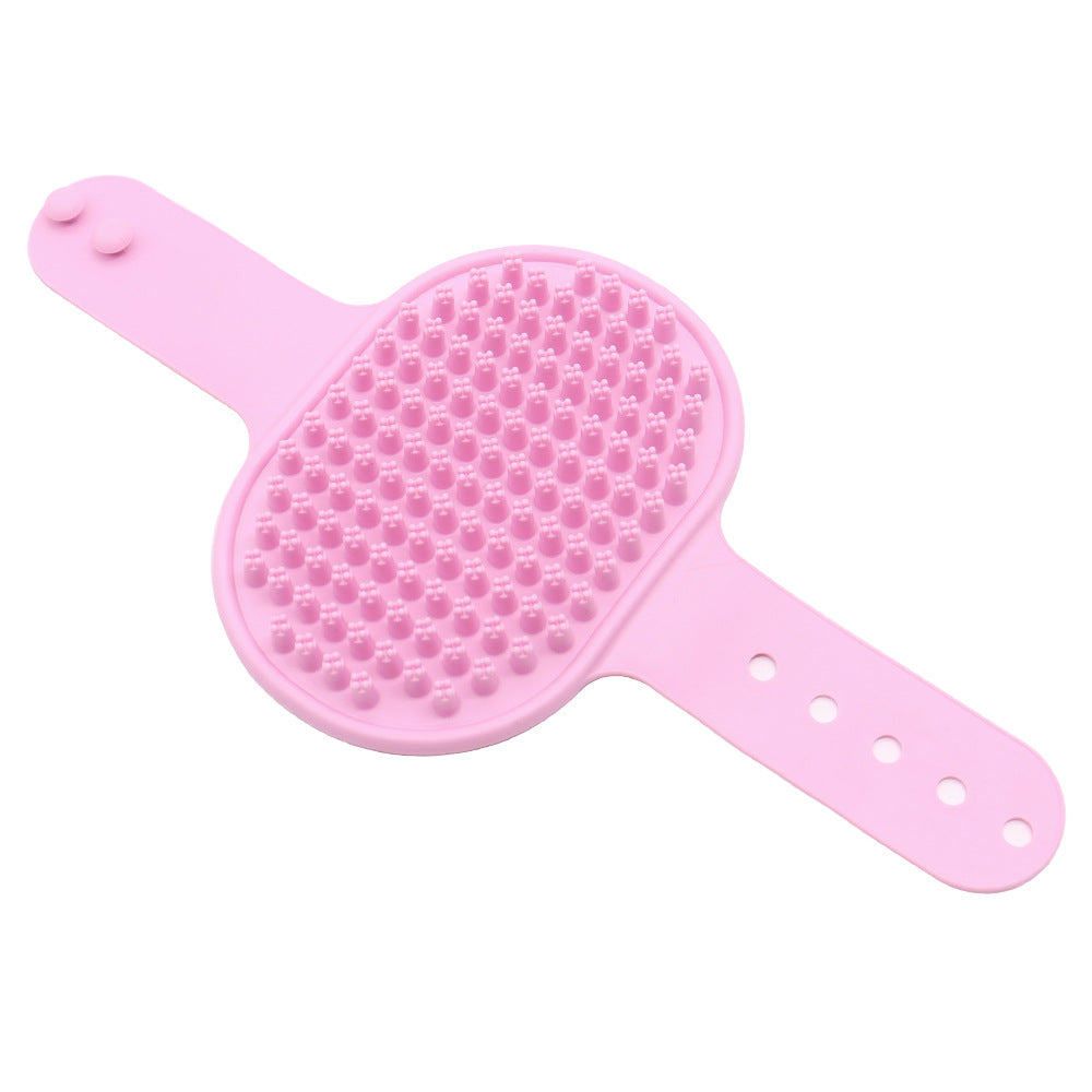 Soft Rubber Pet Brush Silicone Comb Massage Hair Remover for Dogs Cats