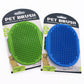 Soft Rubber Pet Brush Silicone Comb Massage Hair Remover for Dogs Cats