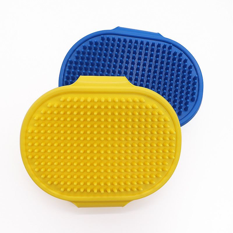 Soft Rubber Pet Brush Silicone Comb Massage Hair Remover for Dogs Cats