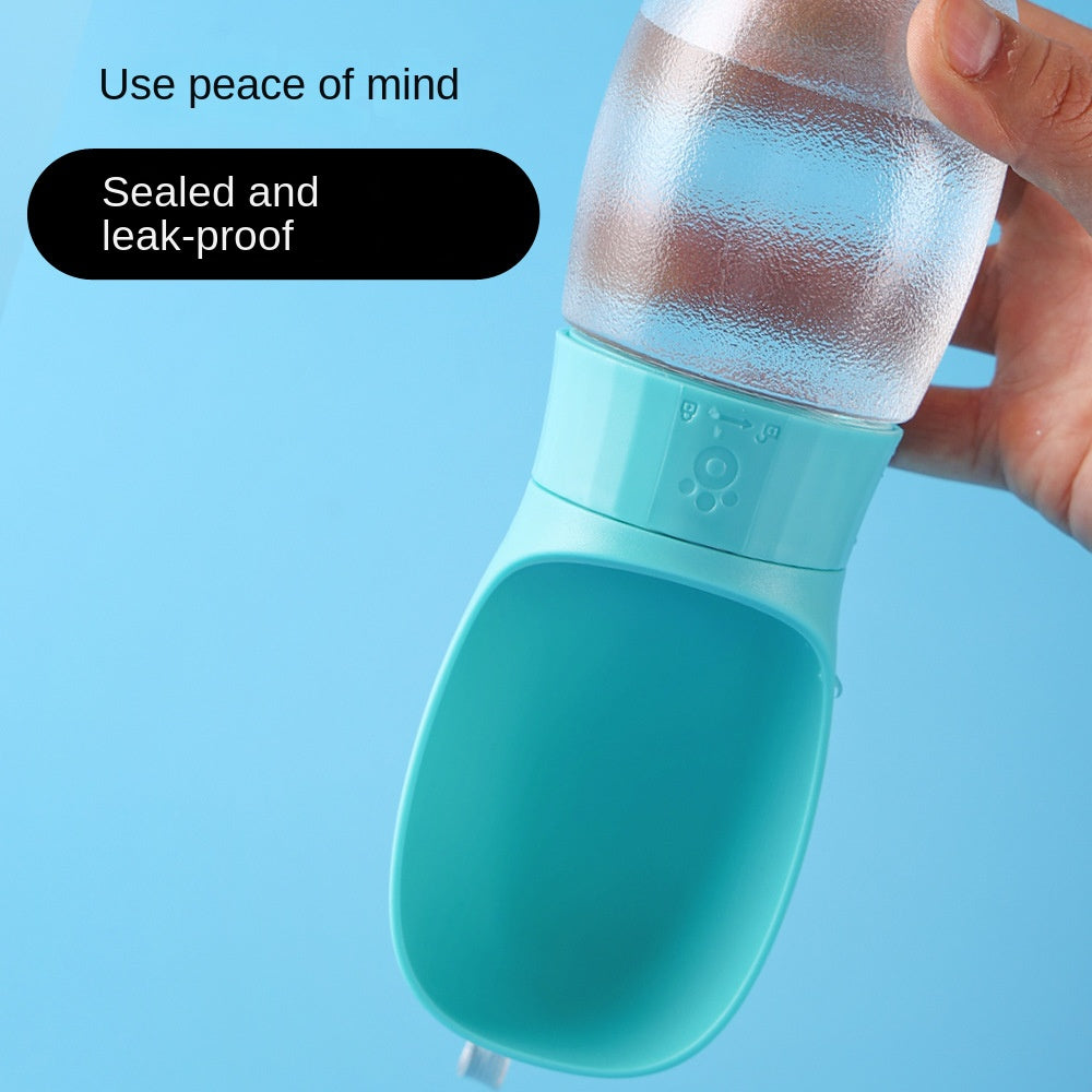 Portable Dog Water Bottle Cup Travel Pet Drinking Feeding Dispenser