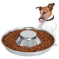 Puppy Feeder Stainless Steel Dog Bowl Food Weaning Small Pets