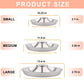Puppy Feeder Stainless Steel Dog Bowl Food Weaning Small Pets
