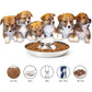 Puppy Feeder Stainless Steel Dog Bowl Food Weaning Small Pets
