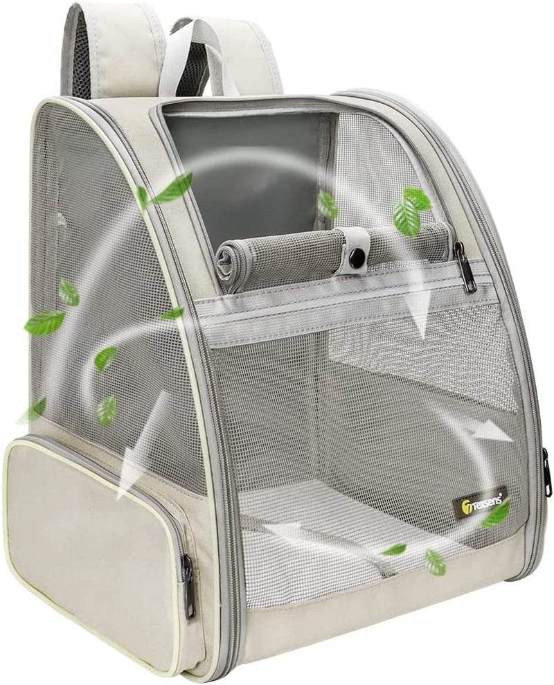 Innovative Traveler Bubble Backpack Pet Carrier for Cats and Dogs