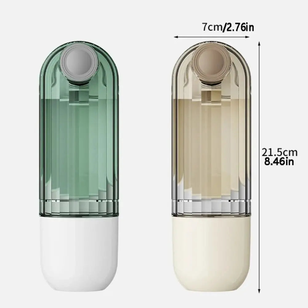 Portable Dog Water Bottle 2-in-1 Leakproof Cat Walking Dispenser