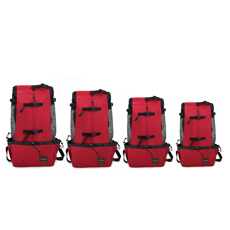 Double Shoulder Pet Carrier Travel Backpack