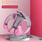 Adjustable Reflective Breathable Mesh Pet Harness with Leash for Outdoors