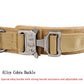 Tactical Nylon Dog Collar with Metal Buckle