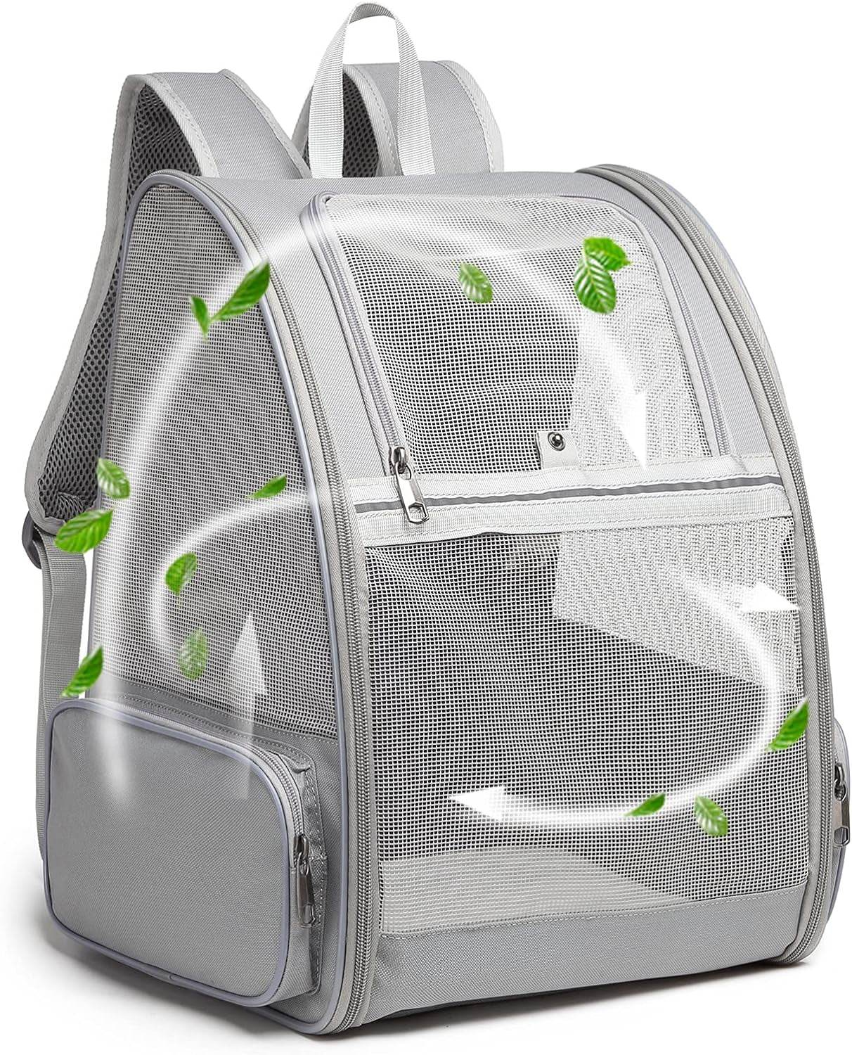 Innovative Traveler Bubble Backpack Pet Carrier for Cats and Dogs
