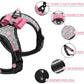 Dog Harness+Leash Sets with Rhinestones – Sparkly Bowknot & Reflective Trim