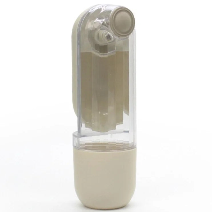 Portable Dog Water Bottle 2-in-1 Leakproof Cat Walking Dispenser