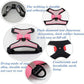 Dog Harness+Leash Sets with Rhinestones – Sparkly Bowknot & Reflective Trim