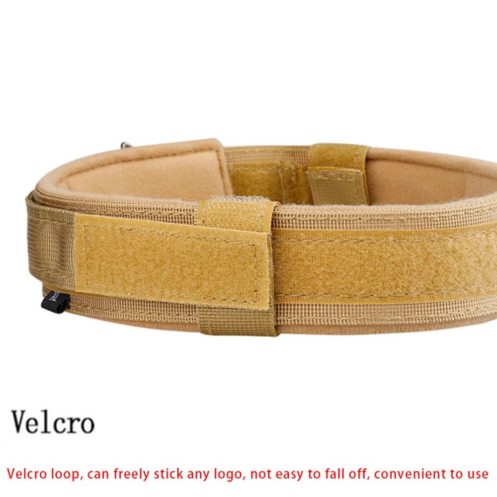 Tactical Nylon Dog Collar with Metal Buckle
