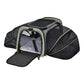 Airline Approved Expandable Foldable Soft Pet Carrier with Reflective Tapes