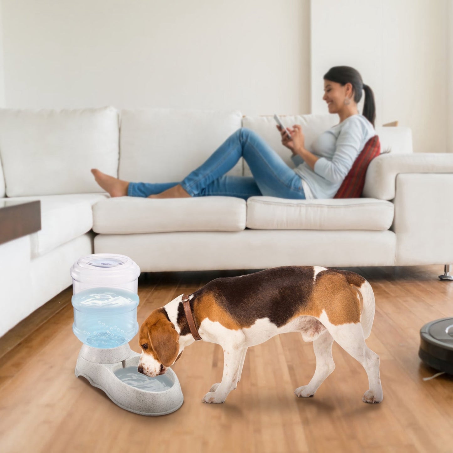 GBruno 3.5L/1Gal Pet Water Dispenser