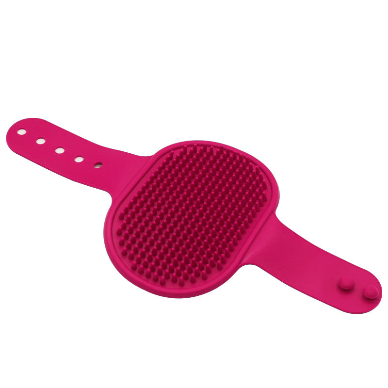 Soft Rubber Pet Brush Silicone Comb Massage Hair Remover for Dogs Cats