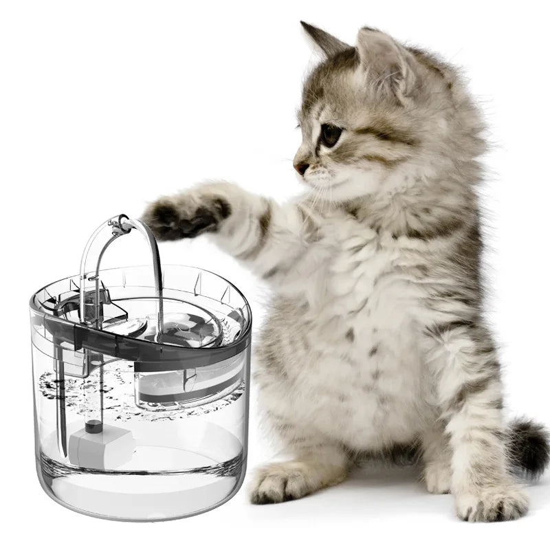 Automatic Pet Water Dispenser Intelligent Constant Temperature Electric Mute Feeder