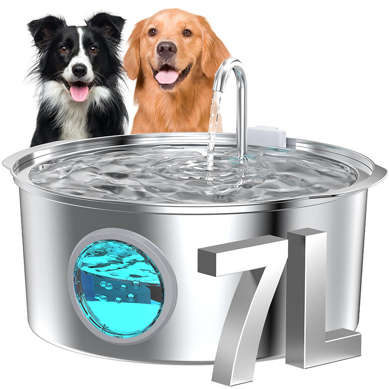 Stainless Steel Pet Water Dispenser Automatic Heating Circulating for Cats Dogs