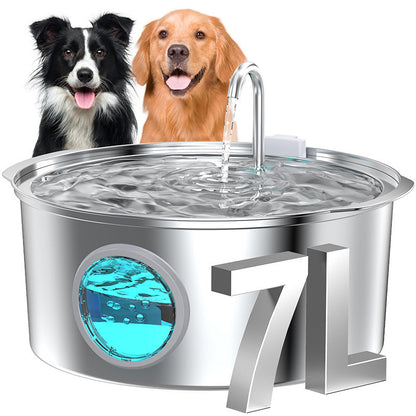 Stainless Steel Pet Water Dispenser Automatic Heating Circulating for Cats Dogs