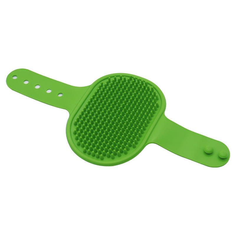 Soft Rubber Pet Brush Silicone Comb Massage Hair Remover for Dogs Cats