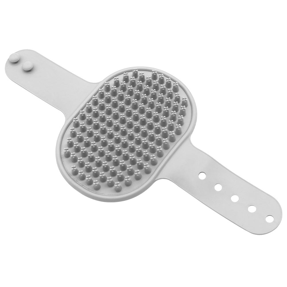 Soft Rubber Pet Brush Silicone Comb Massage Hair Remover for Dogs Cats