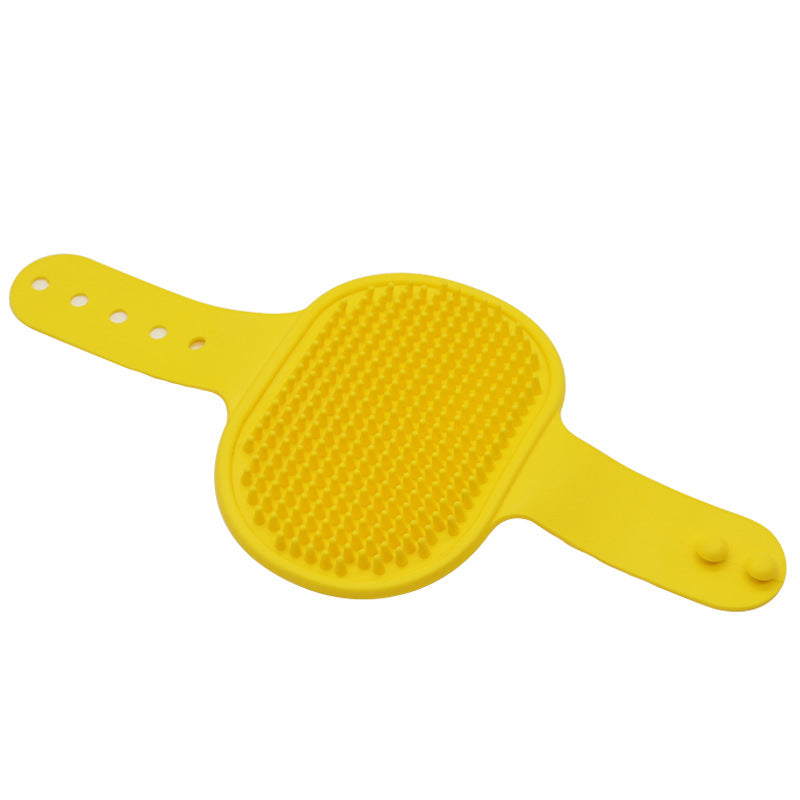 Soft Rubber Pet Brush Silicone Comb Massage Hair Remover for Dogs Cats