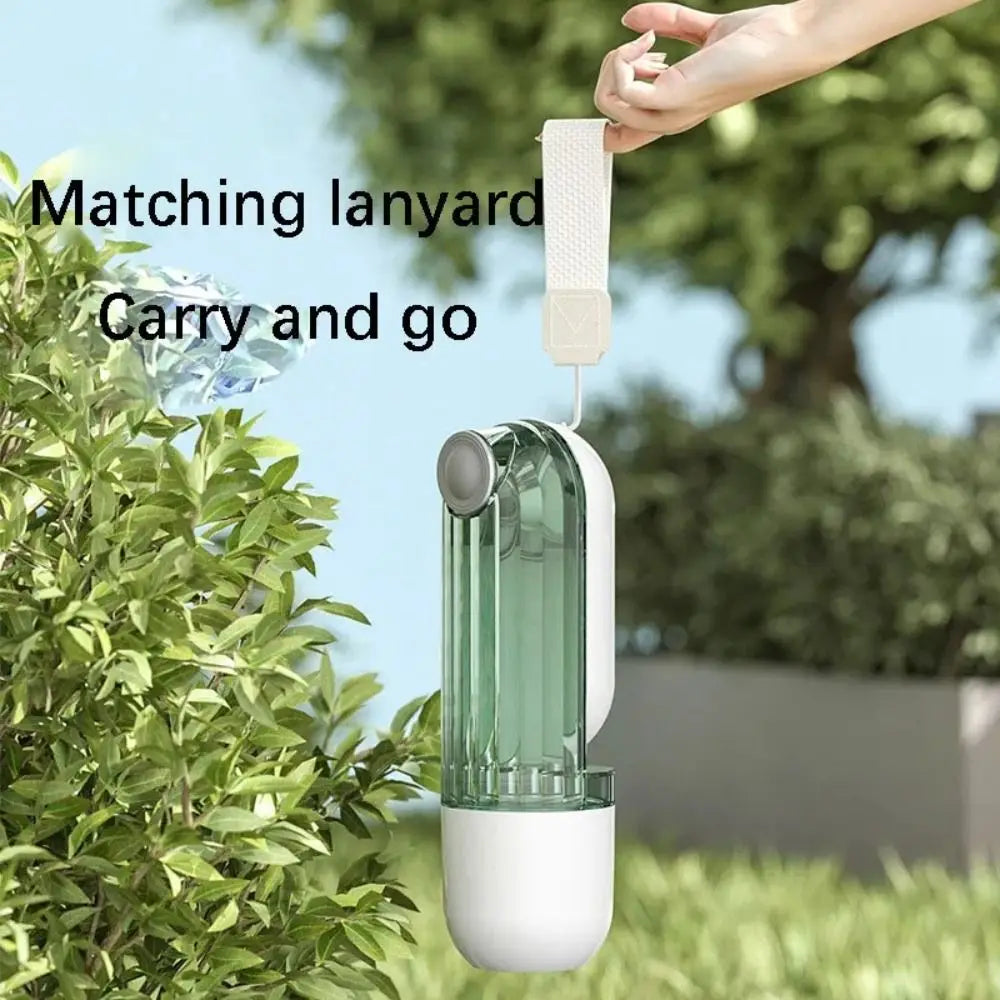 Portable Dog Water Bottle 2-in-1 Leakproof Cat Walking Dispenser