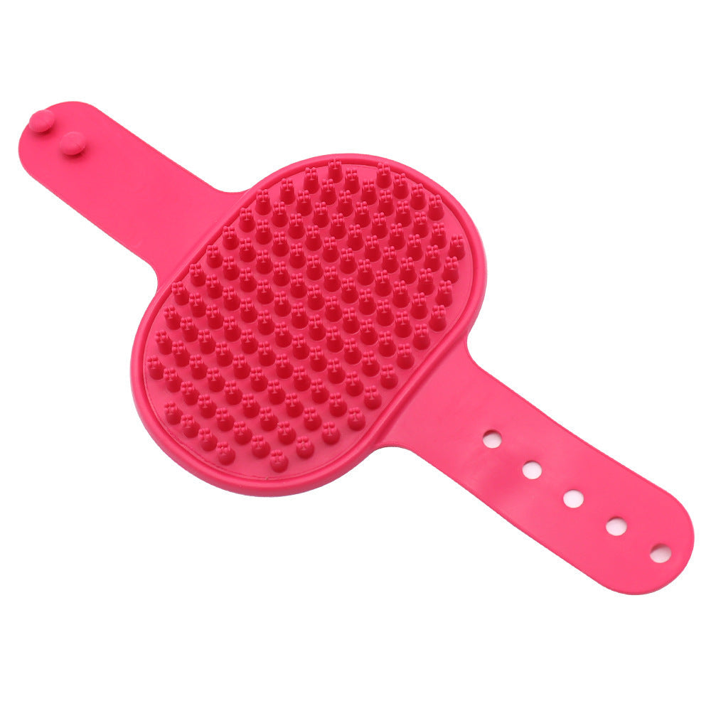 Soft Rubber Pet Brush Silicone Comb Massage Hair Remover for Dogs Cats