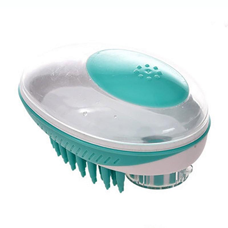 2-in-1 Pet Bath Brush Massage Comb for Dogs and Cats