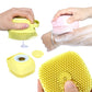 2-in-1 Pet Bath Brush Massage Comb for Dogs and Cats
