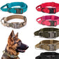 Dog collar+leash set Military-Style Tactical Nylon Collar for Large dogs