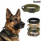 Tactical Nylon Dog Collar with Metal Buckle