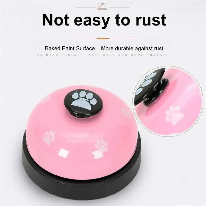 Pet Training Dinner Bell Interactive Tool for Dogs and Cats