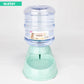 Large Capacity Pet Feeder Bowls Automatic Water and Food Dispenser