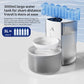 Smart Dump Wireless Automatic Pet Water Dispenser Rechargeable Feeder for Dogs Cats