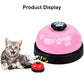 Pet Training Dinner Bell Interactive Tool for Dogs and Cats