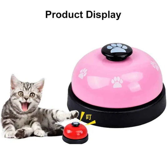Pet Training Dinner Bell Interactive Tool for Dogs and Cats
