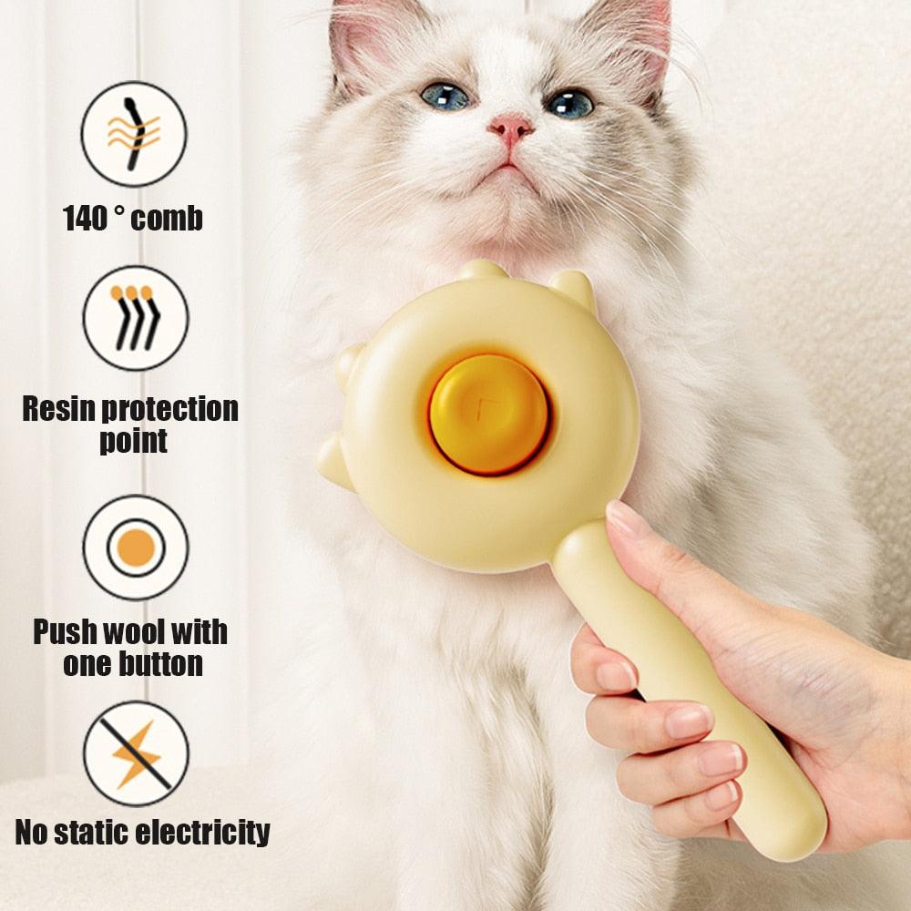 Cat Comb Massage Pet Hair Removal Brush for Dogs Cats