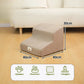 Pet 2/3 Step Stairs Ramp – Soft Memory Foam Dog & Cat Ladder | Removable & Washable Training Pet Ramp