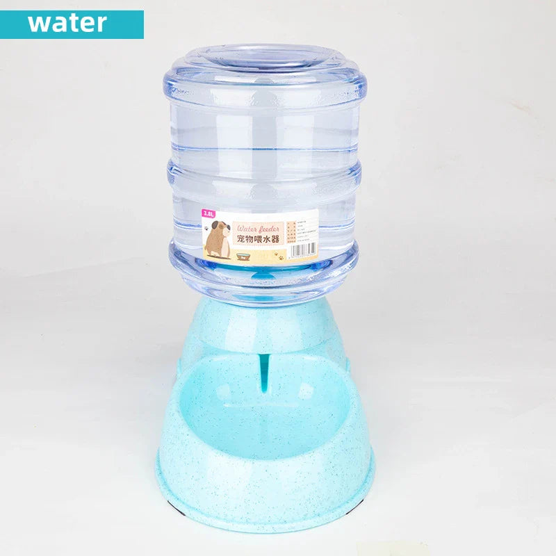 Large Capacity Pet Feeder Bowls Automatic Water and Food Dispenser