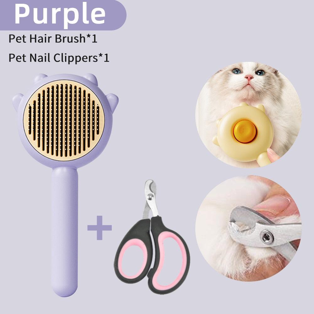 Cat Comb Massage Pet Hair Removal Brush for Dogs Cats