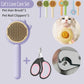 Cat Comb Massage Pet Hair Removal Brush for Dogs Cats