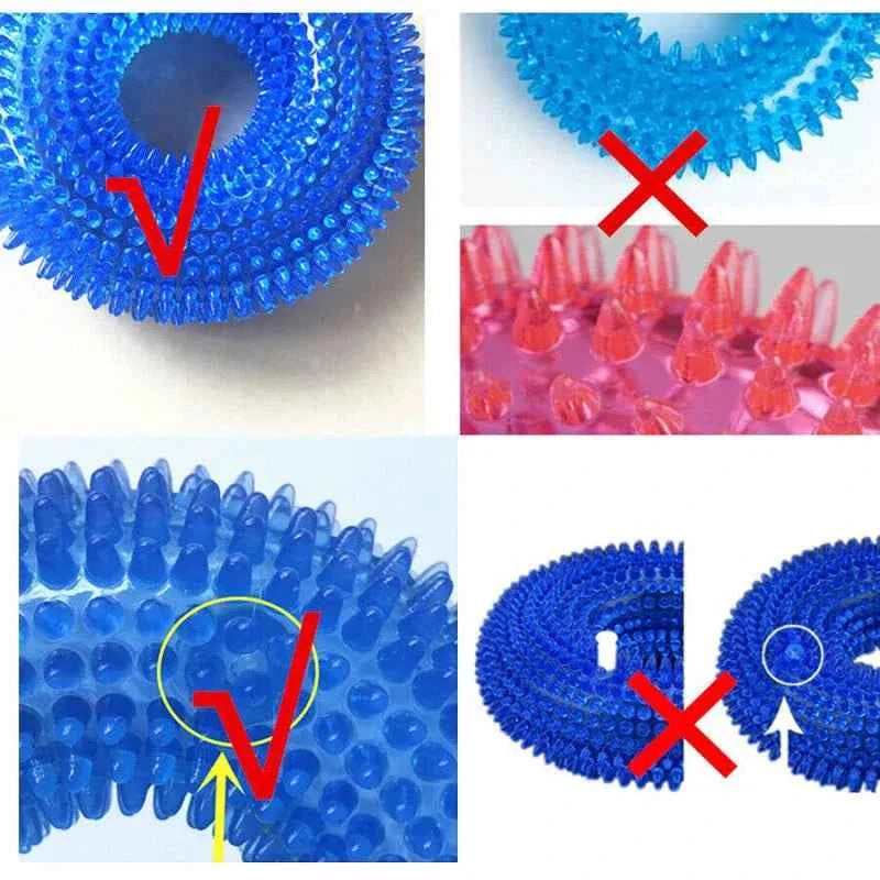 Squeaky Dog Chew Toy Best Super Chewer Durable Pet Toy