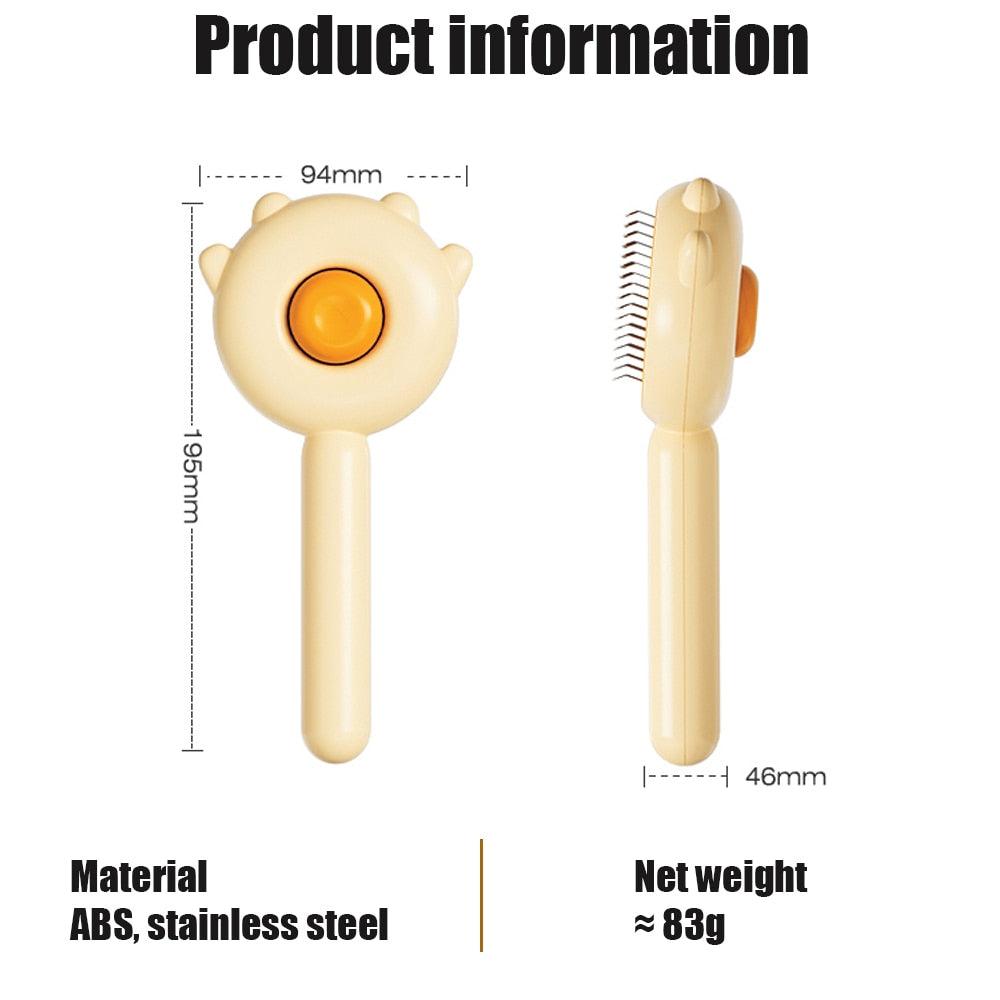 Cat Comb Massage Pet Hair Removal Brush for Dogs Cats