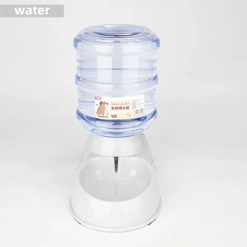 Large Capacity Pet Feeder Bowls Automatic Water and Food Dispenser