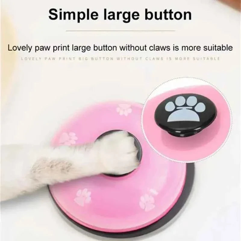 Pet Training Dinner Bell Interactive Tool for Dogs and Cats