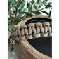 Cobra Braid in Tan - Handmade Dog Collar