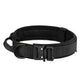 Tactical Nylon Dog Collar with Metal Buckle
