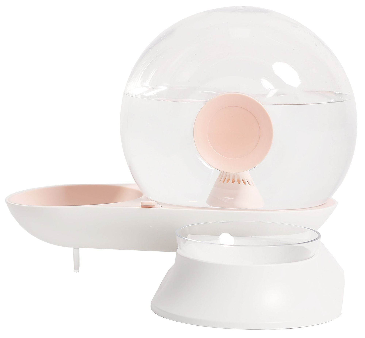 Auto-Myst Automatic Gravity Pet Water Dispenser Filtered Food Bowl 2.8L