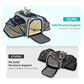 Airline Approved Expandable Foldable Soft Pet Carrier with Reflective Tapes